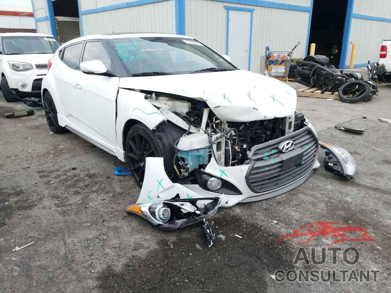 HYUNDAI VELOSTER 2017 - KMHTC6AE6HU309683