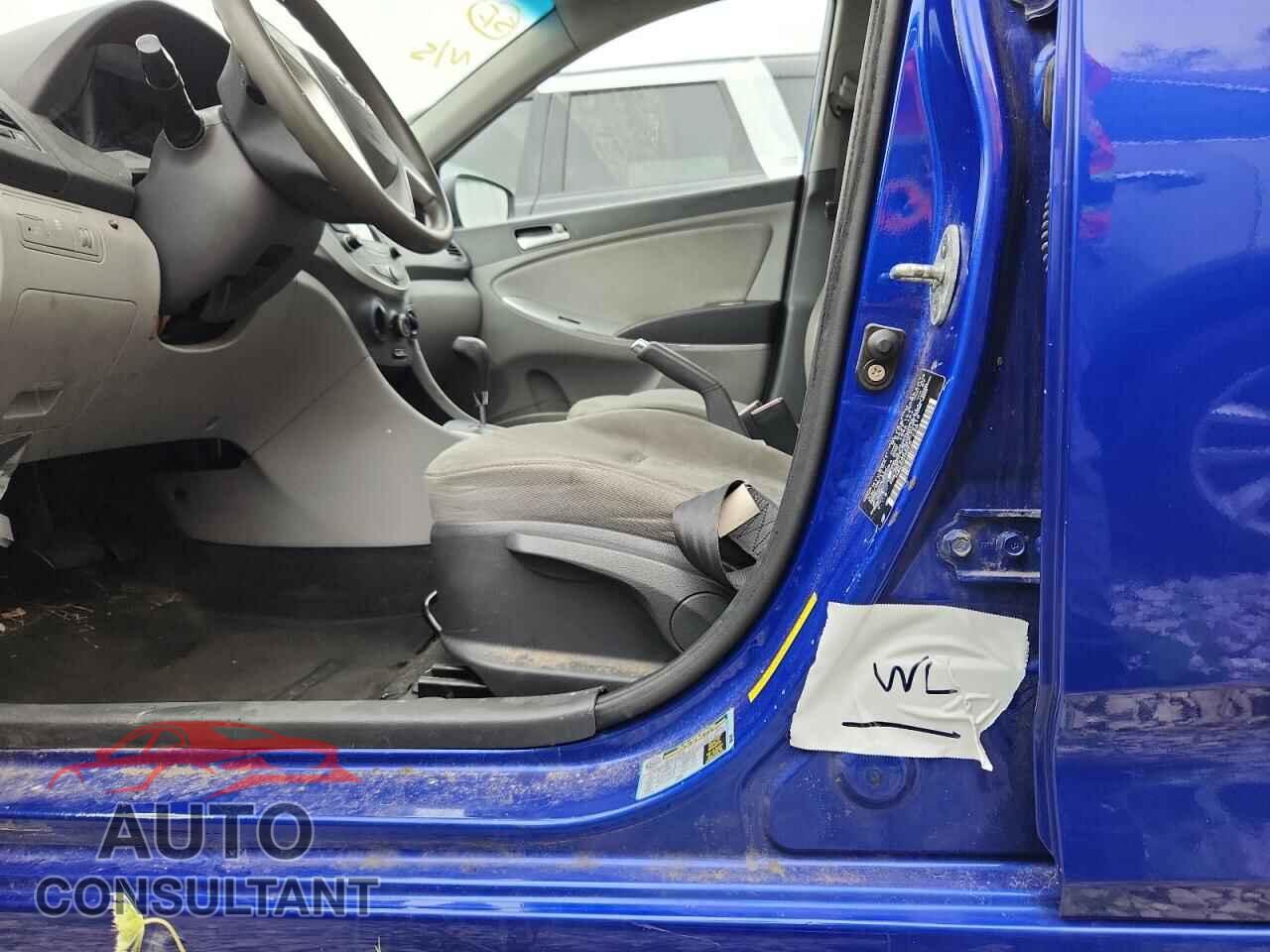 HYUNDAI ACCENT 2012 - KMHCT4AEXCU073116
