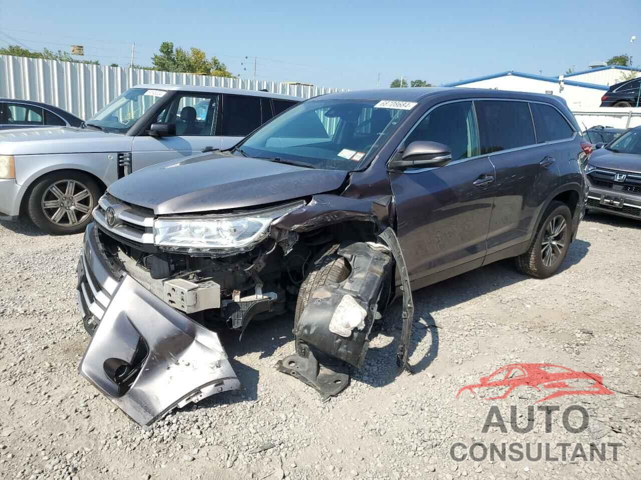 TOYOTA HIGHLANDER 2019 - 5TDBZRFH0KS960886