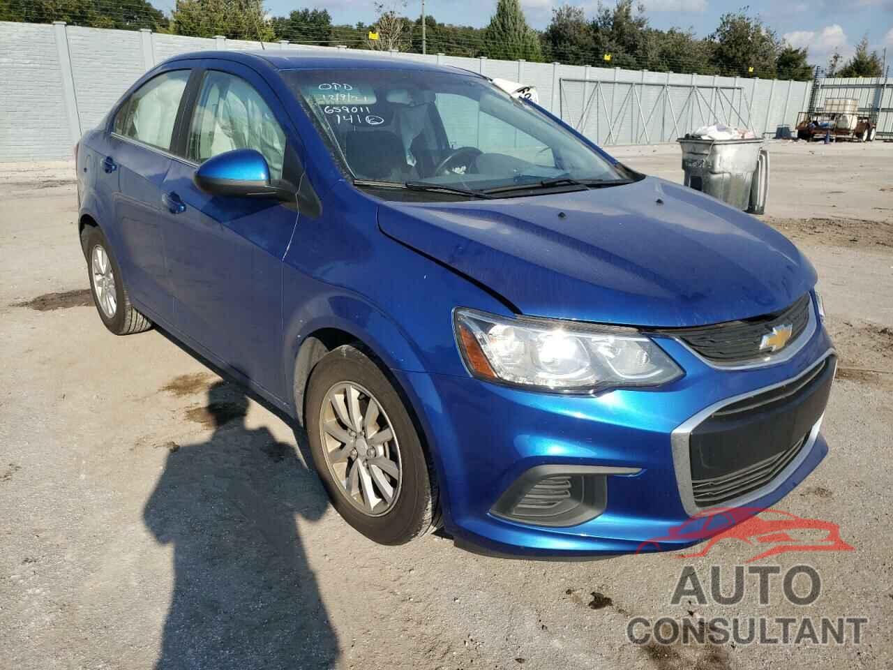 CHEVROLET SONIC 2017 - 1G1JD5SH3H4155289