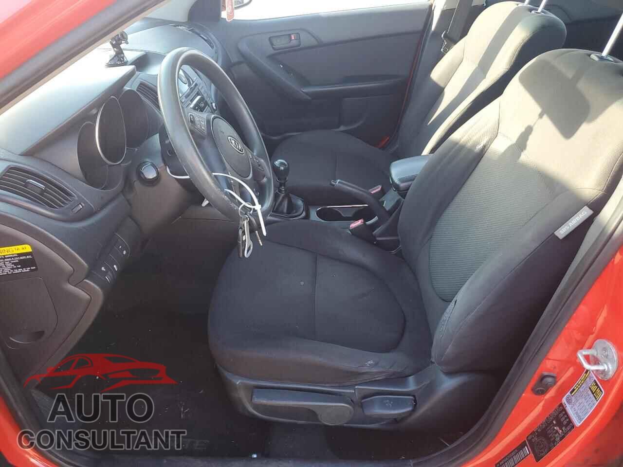 KIA FORTE 2012 - KNAFU5A27C5583375