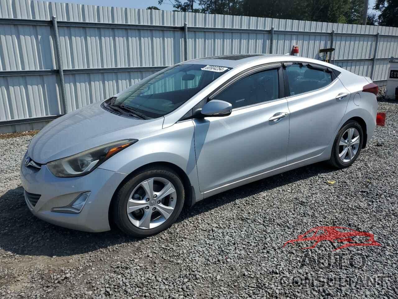 HYUNDAI ELANTRA 2016 - KMHDH4AEXGU566483