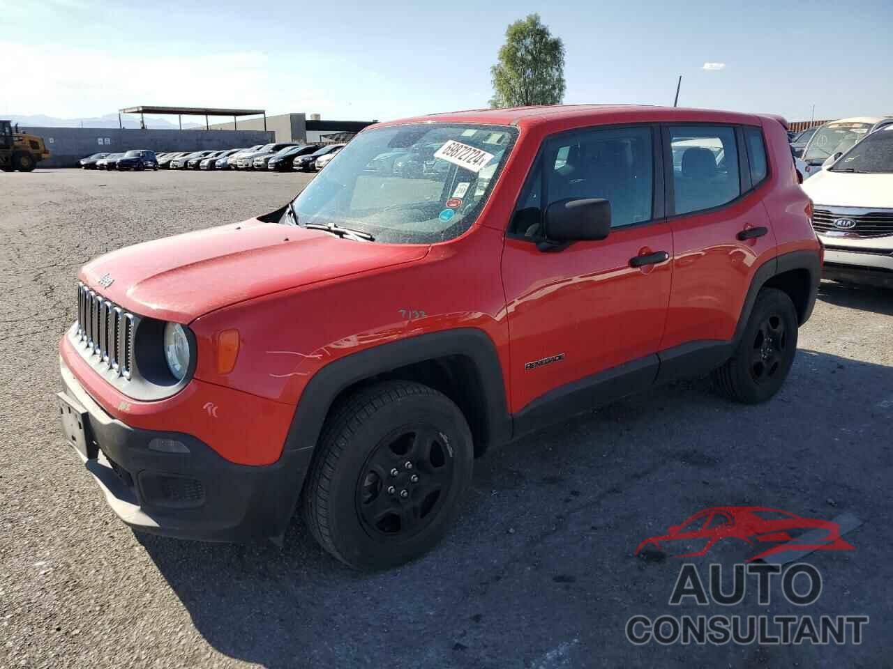 JEEP RENEGADE 2016 - ZACCJBAW4GPC47289