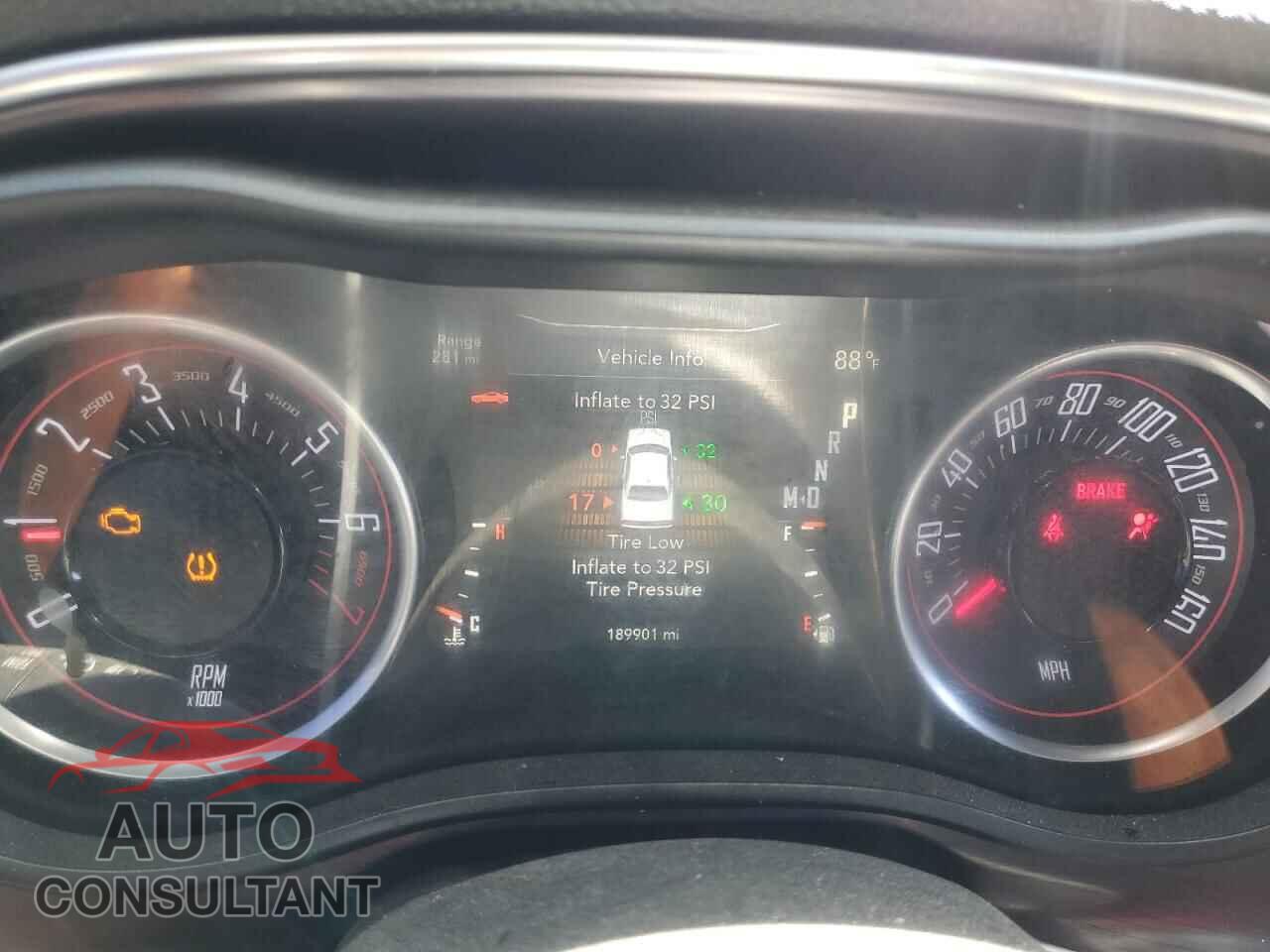 DODGE CHALLENGER 2017 - 2C3CDZAG9HH507735