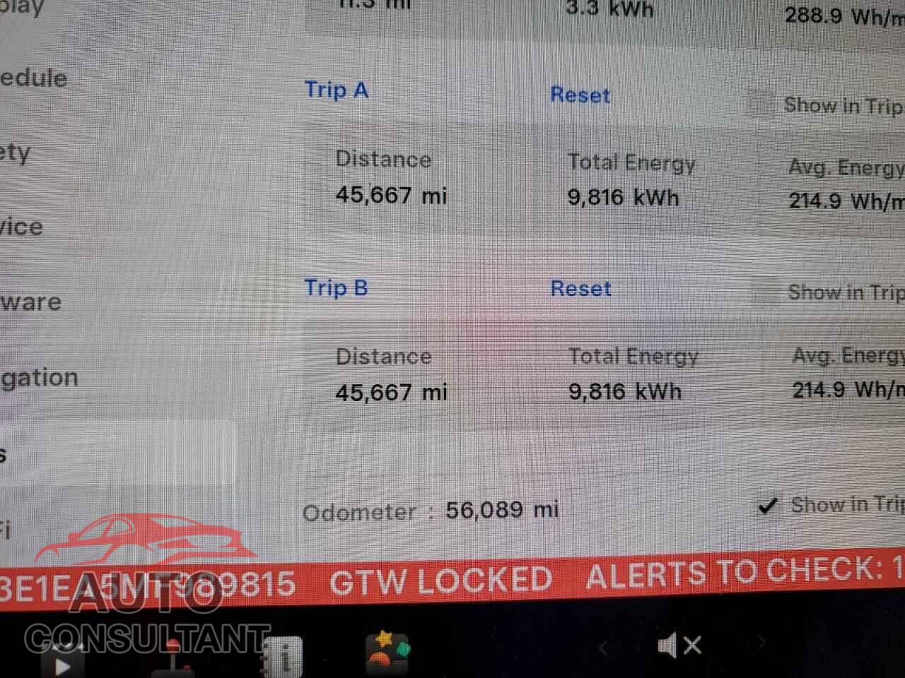 TESLA MODEL 3 2021 - 5YJ3E1EA5MF989815