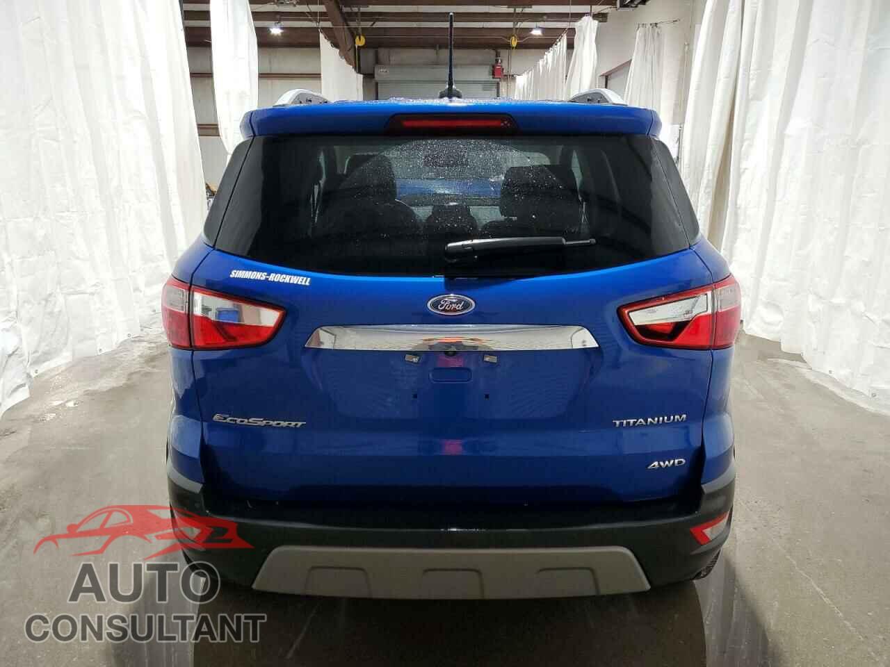 FORD ECOSPORT 2021 - MAJ6S3KL3MC403526