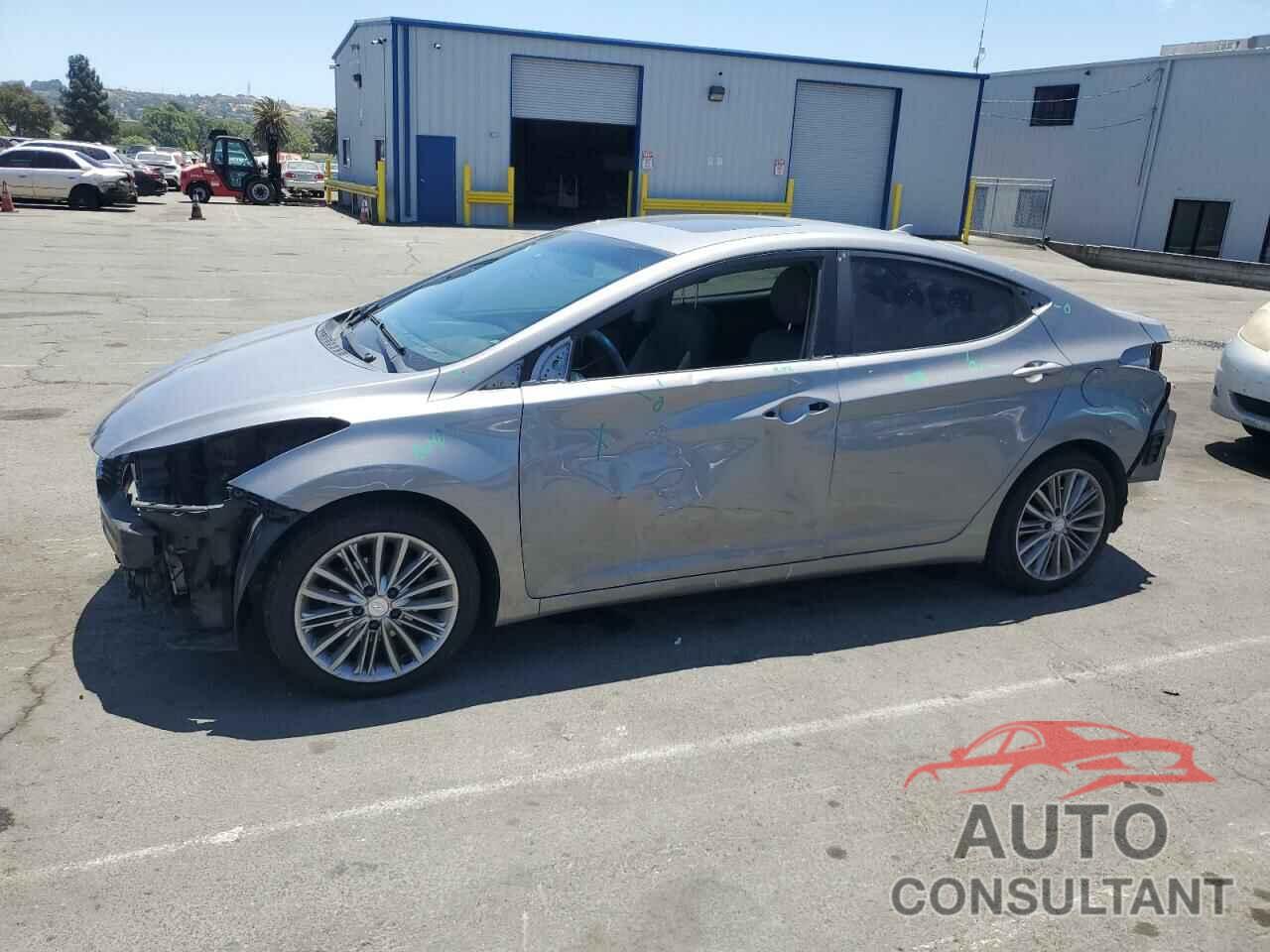 HYUNDAI ELANTRA 2012 - KMHDH4AEXCU199045