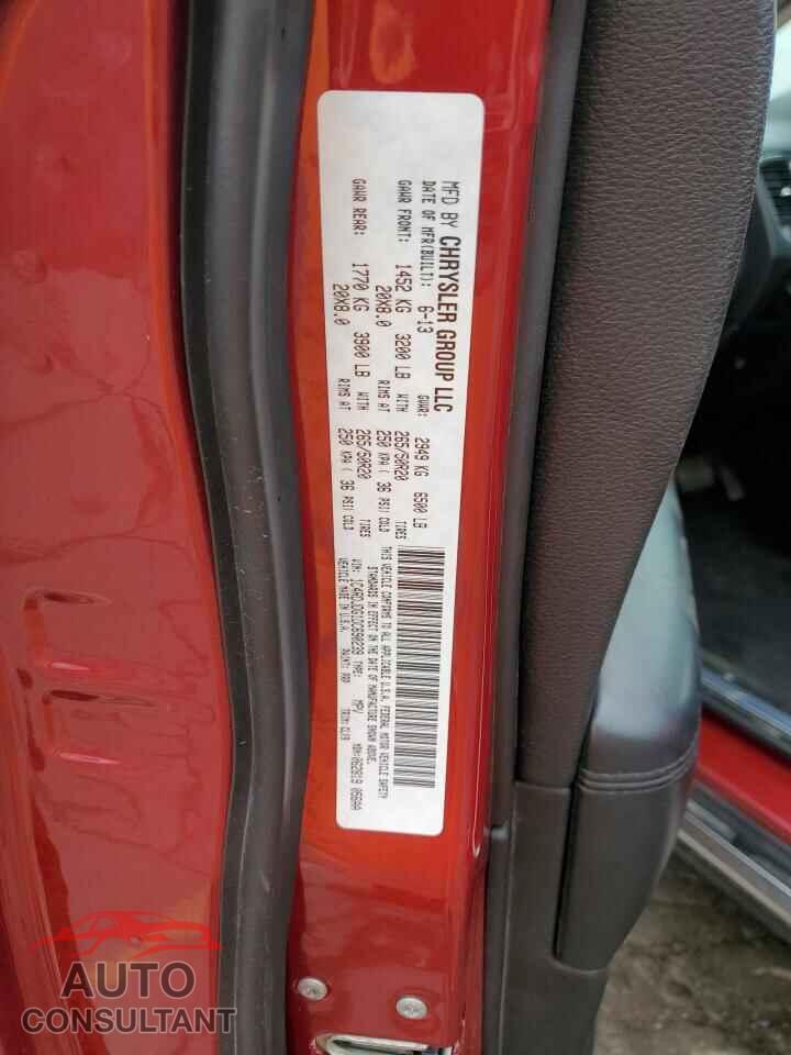 DODGE DURANGO 2013 - 1C4RDJDG1DC690239