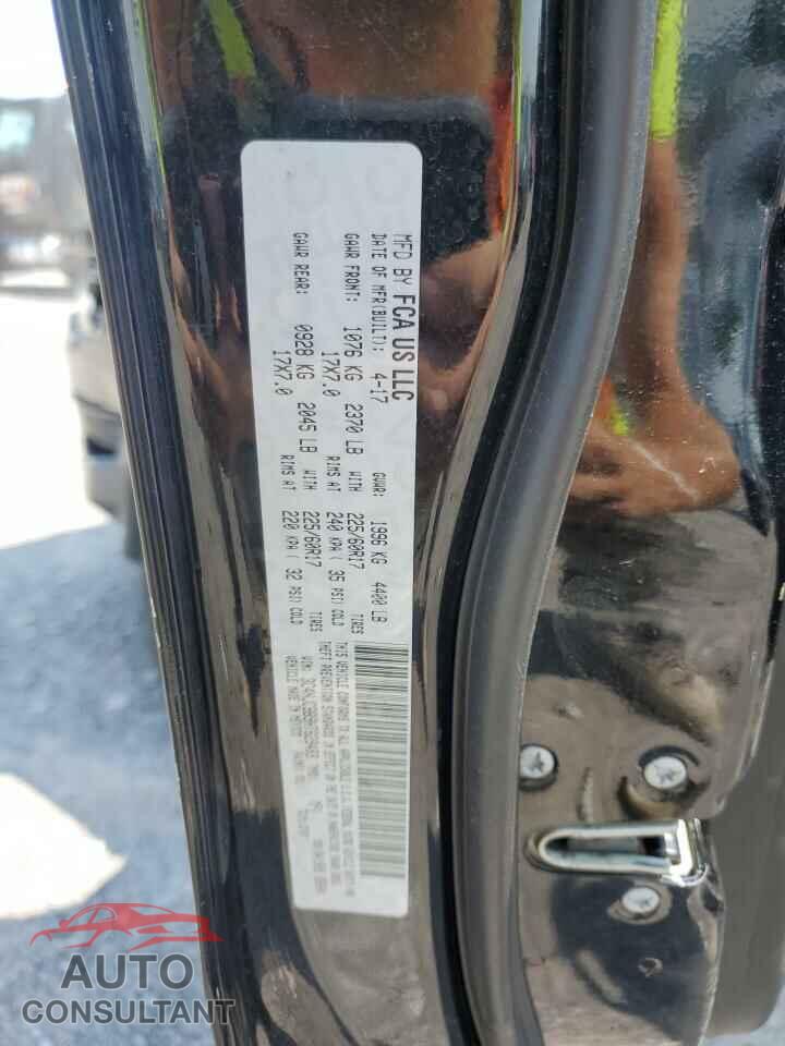 JEEP COMPASS 2017 - 3C4NJCBB9HT629483