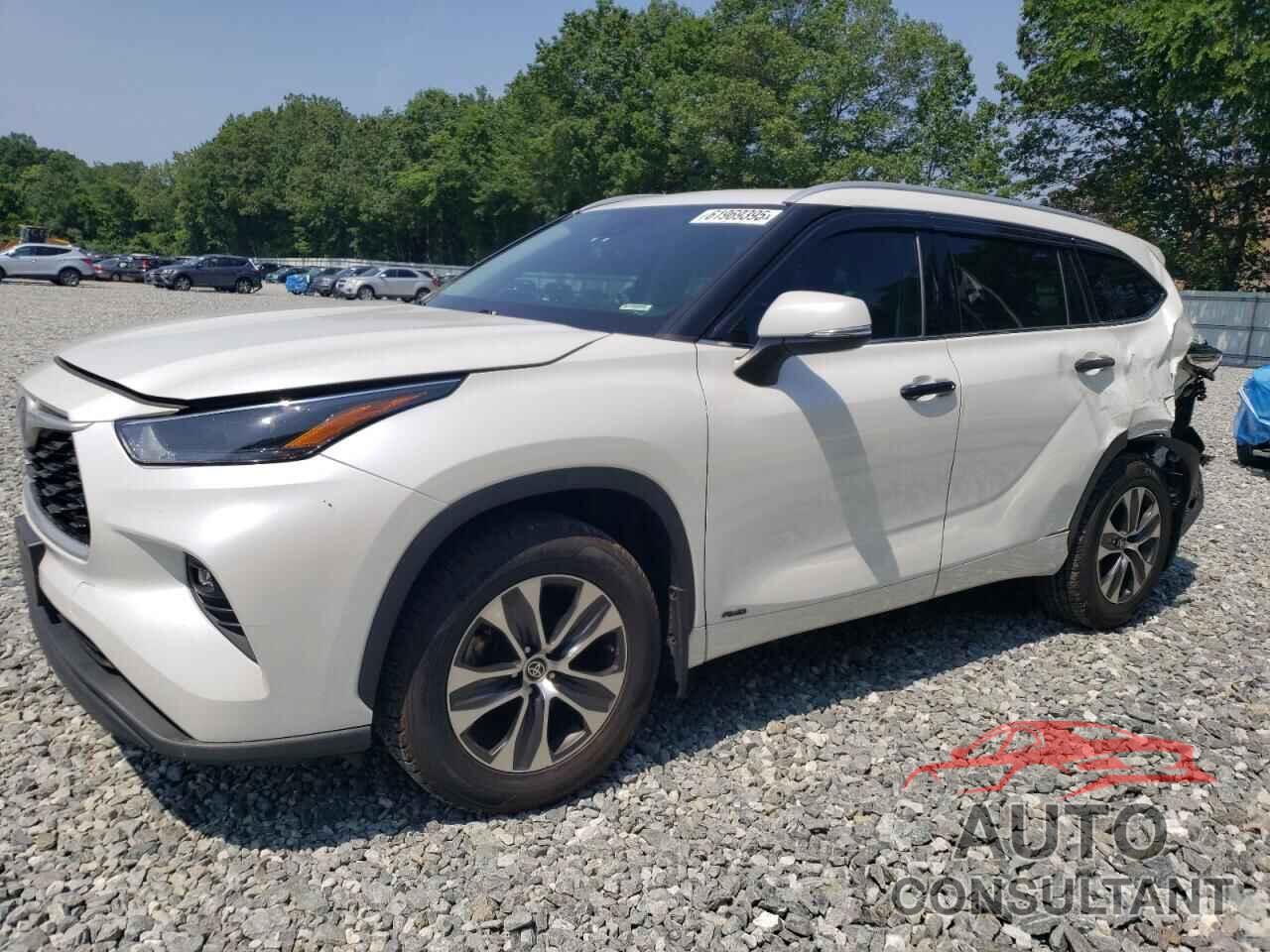 TOYOTA HIGHLANDER 2022 - 5TDGBRCH7NS555871