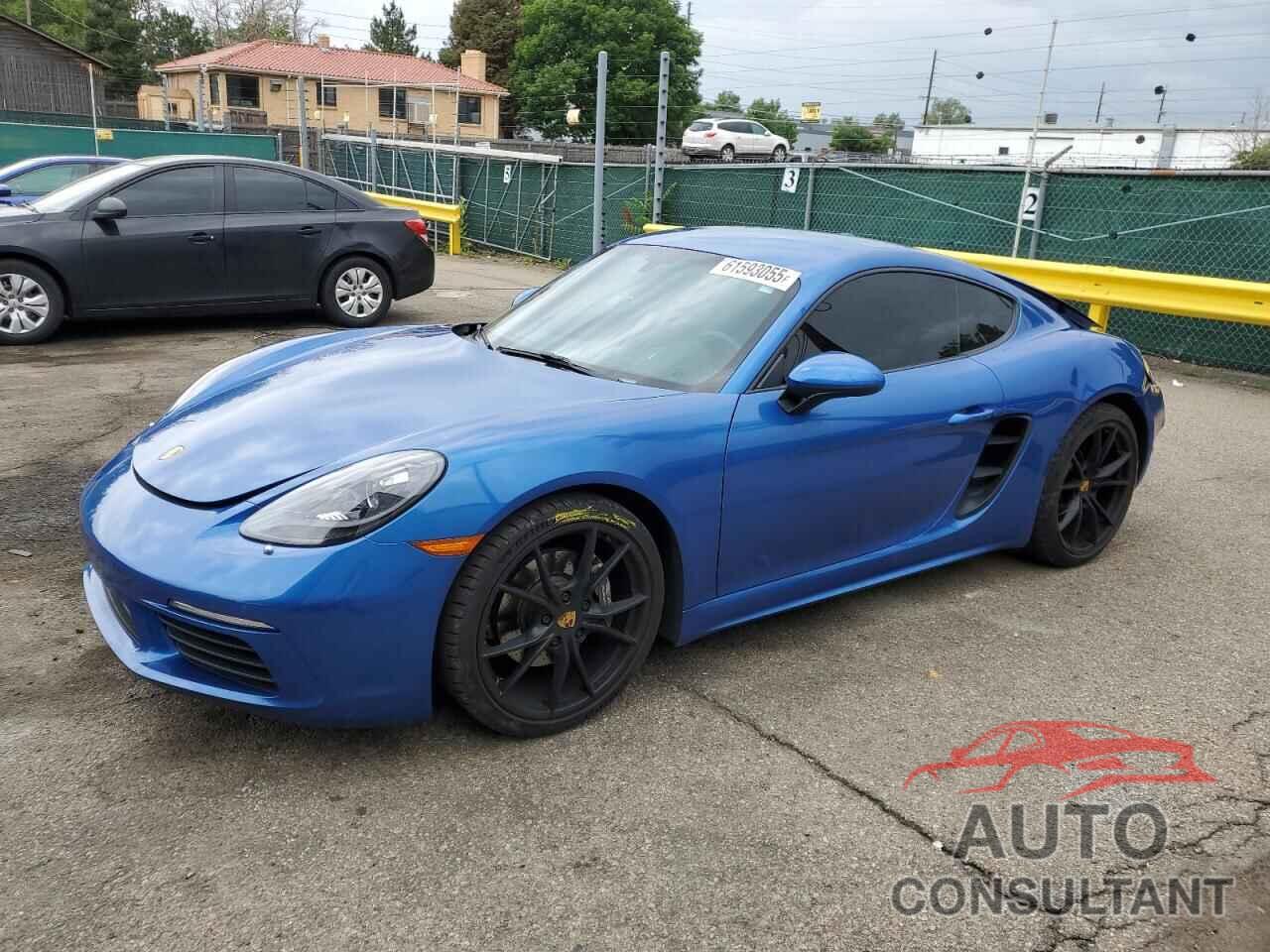 PORSCHE CAYMAN 2018 - WP0AA2A84JK261378