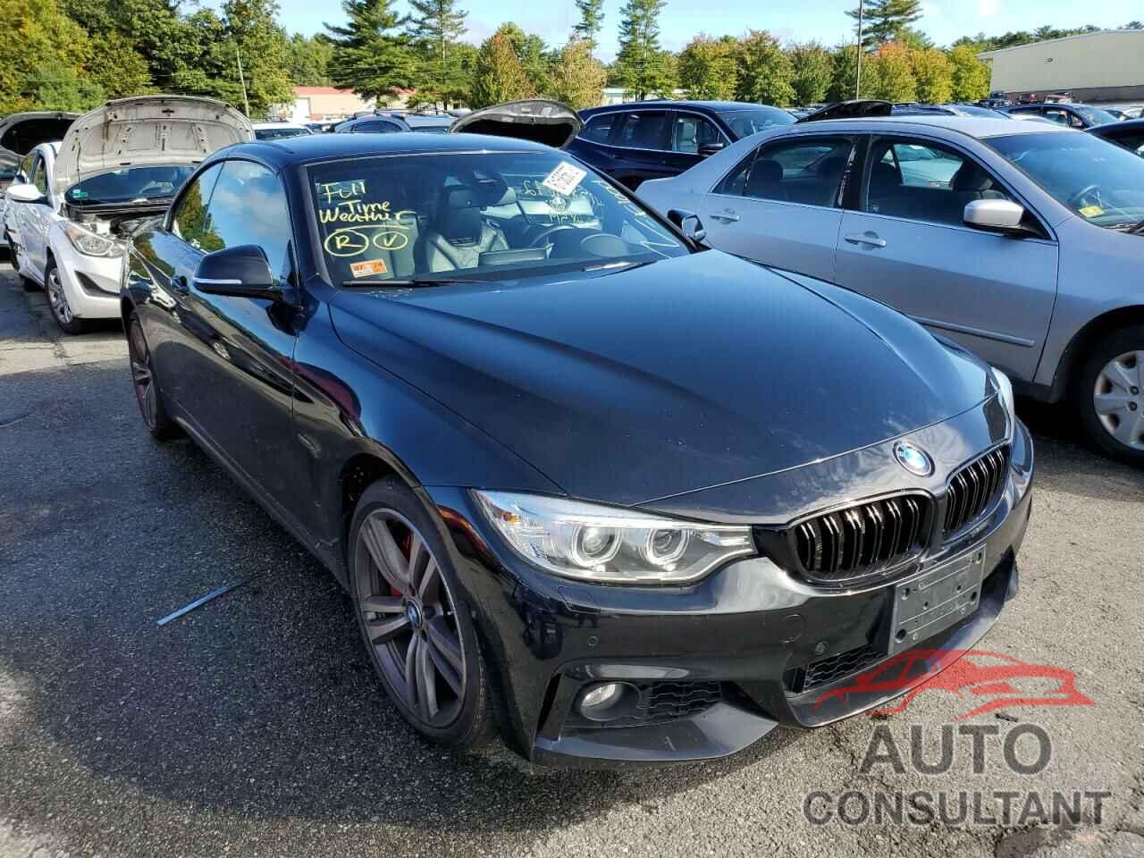 BMW 4 SERIES 2017 - WBA4U1C59H5A16179