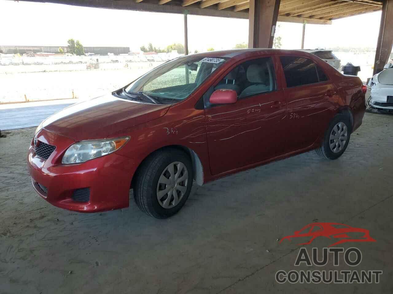 TOYOTA COROLLA 2009 - JTDBL40E799040619