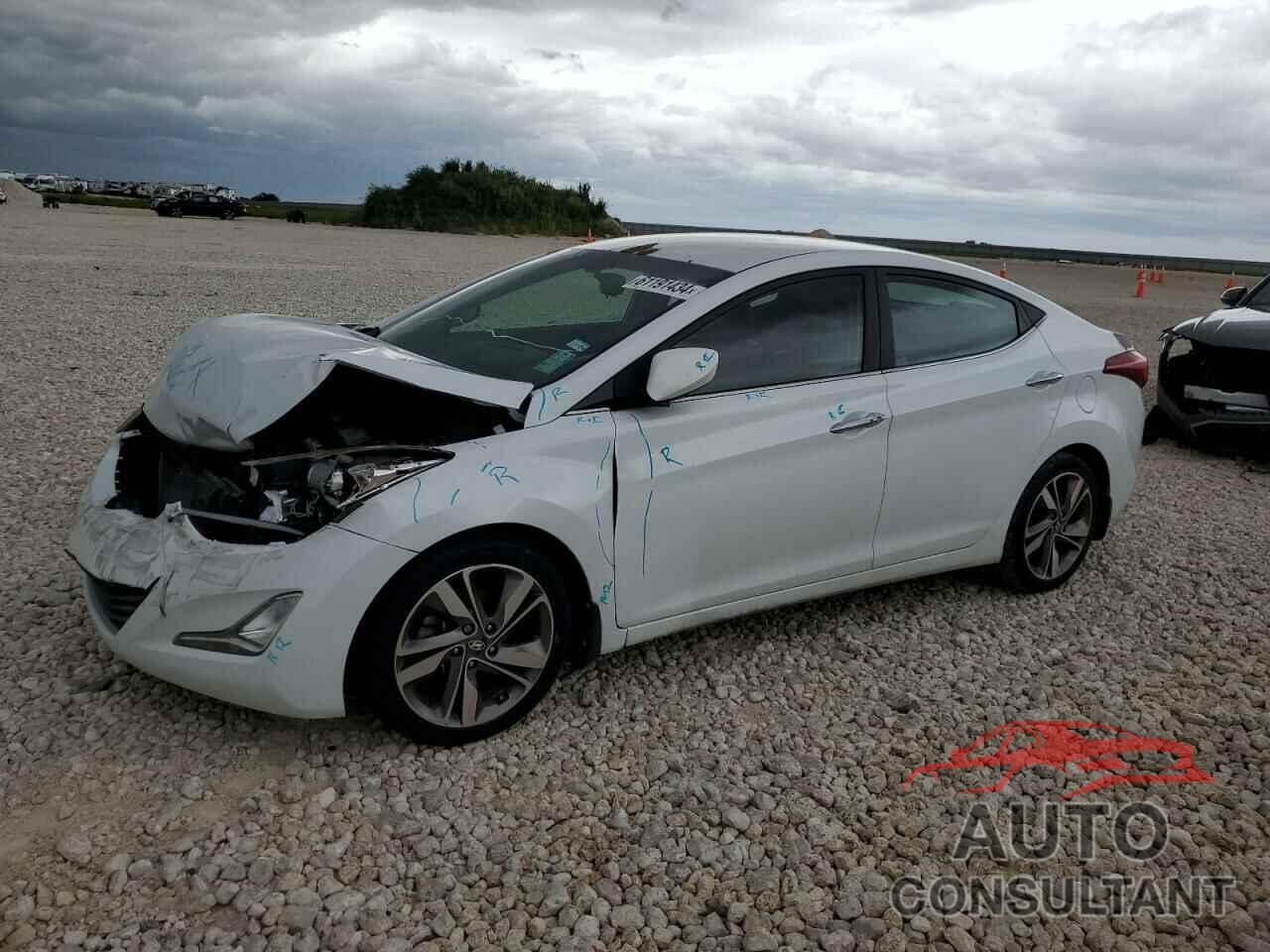 HYUNDAI ELANTRA 2016 - 5NPDH4AE7GH717777