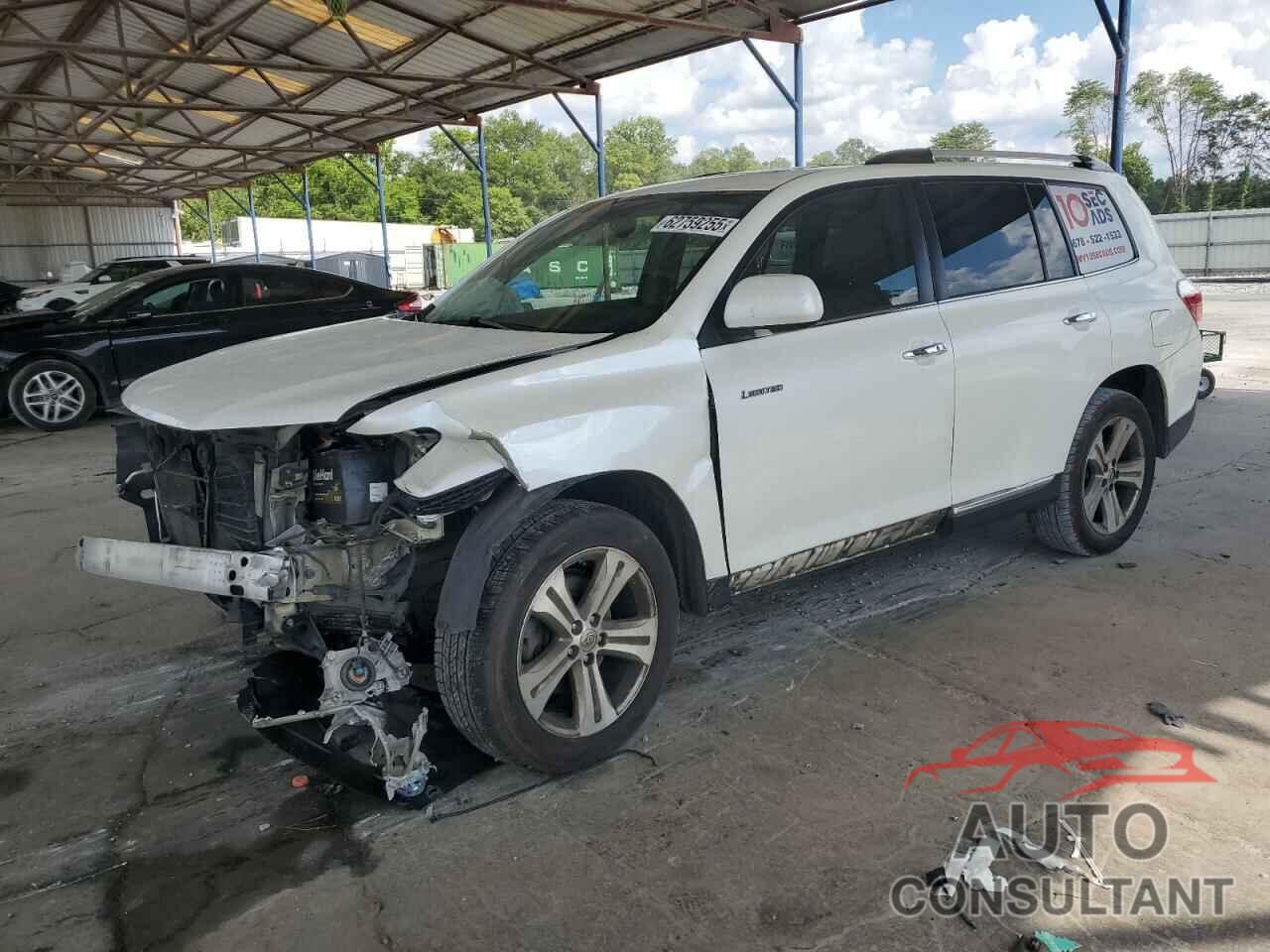 TOYOTA HIGHLANDER 2012 - 5TDDK3EH3CS113955