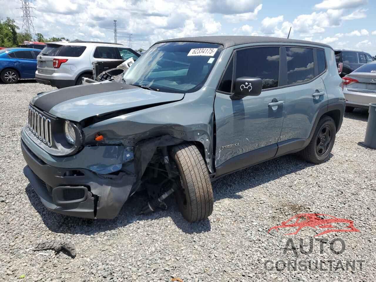 JEEP RENEGADE 2017 - ZACCJAAB7HPE83671