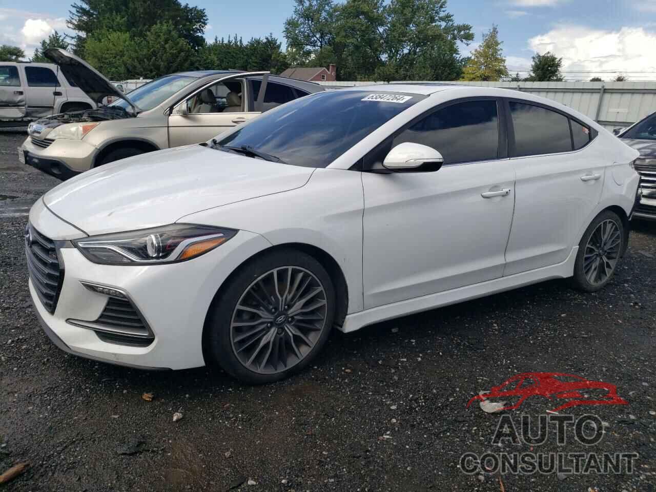 HYUNDAI ELANTRA 2018 - KMHD04LB2JU667325