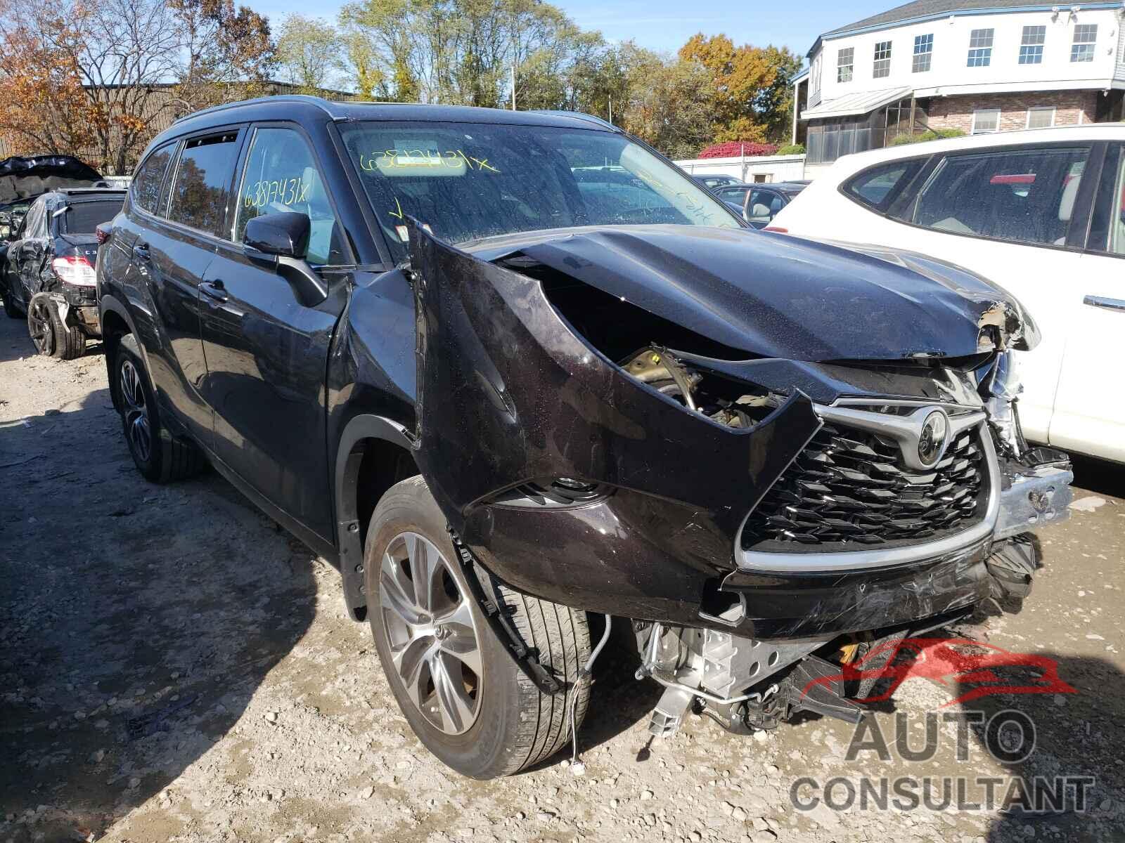 TOYOTA HIGHLANDER 2020 - 5TDGZRBH7LS031260