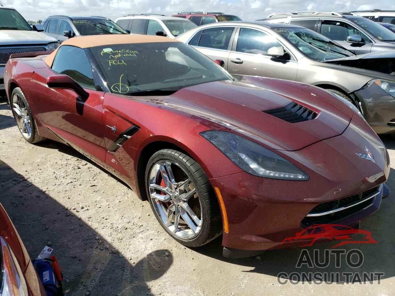 CHEVROLET CORVETTE 2017 - 1G1YK3D78H5111845