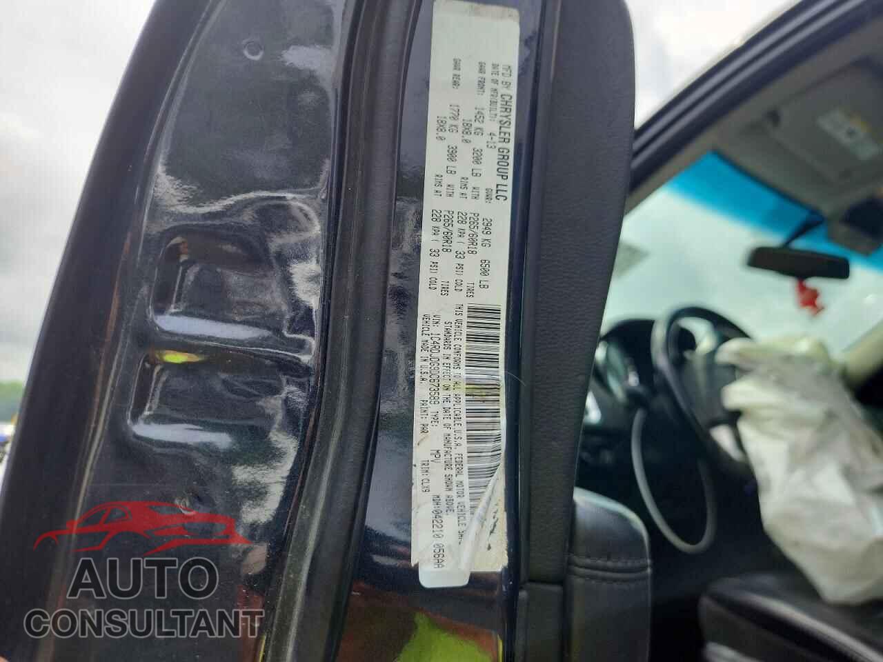 DODGE DURANGO 2013 - 1C4RDJDG9DC673589