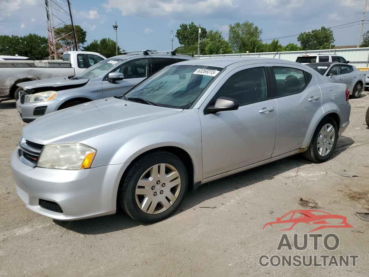 DODGE AVENGER 2012 - 1C3CDZAG5CN256177