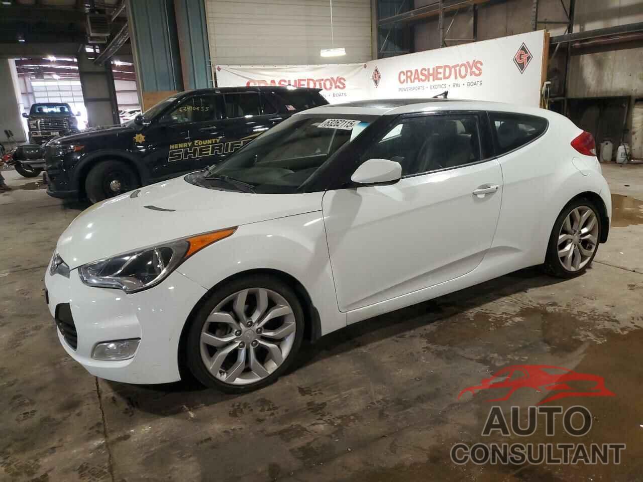 HYUNDAI VELOSTER 2013 - KMHTC6ADXDU129916
