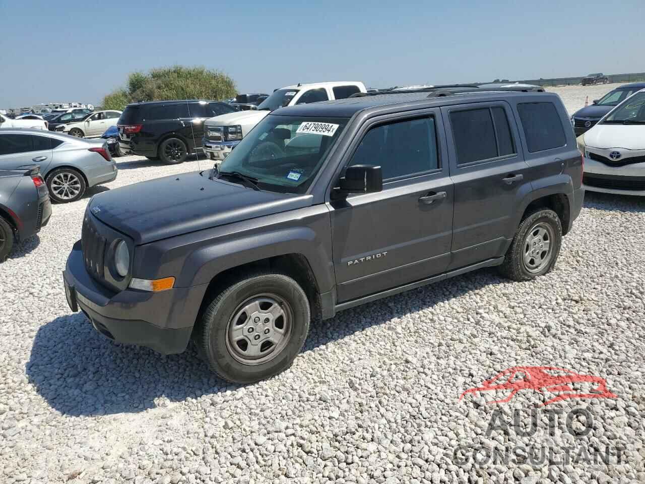 JEEP PATRIOT 2016 - 1C4NJPBA1GD684366