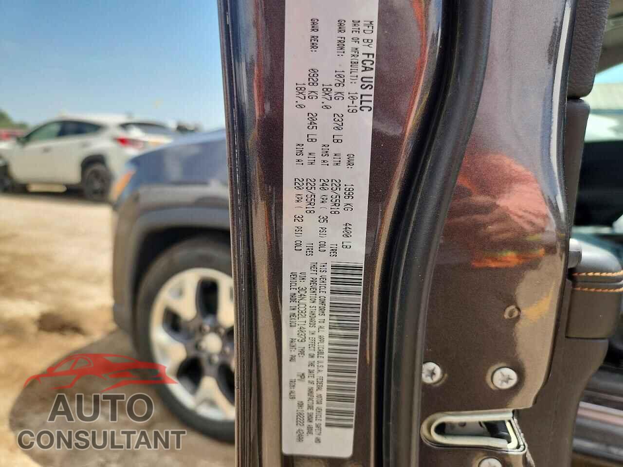 JEEP COMPASS 2020 - 3C4NJCCB2LT140379