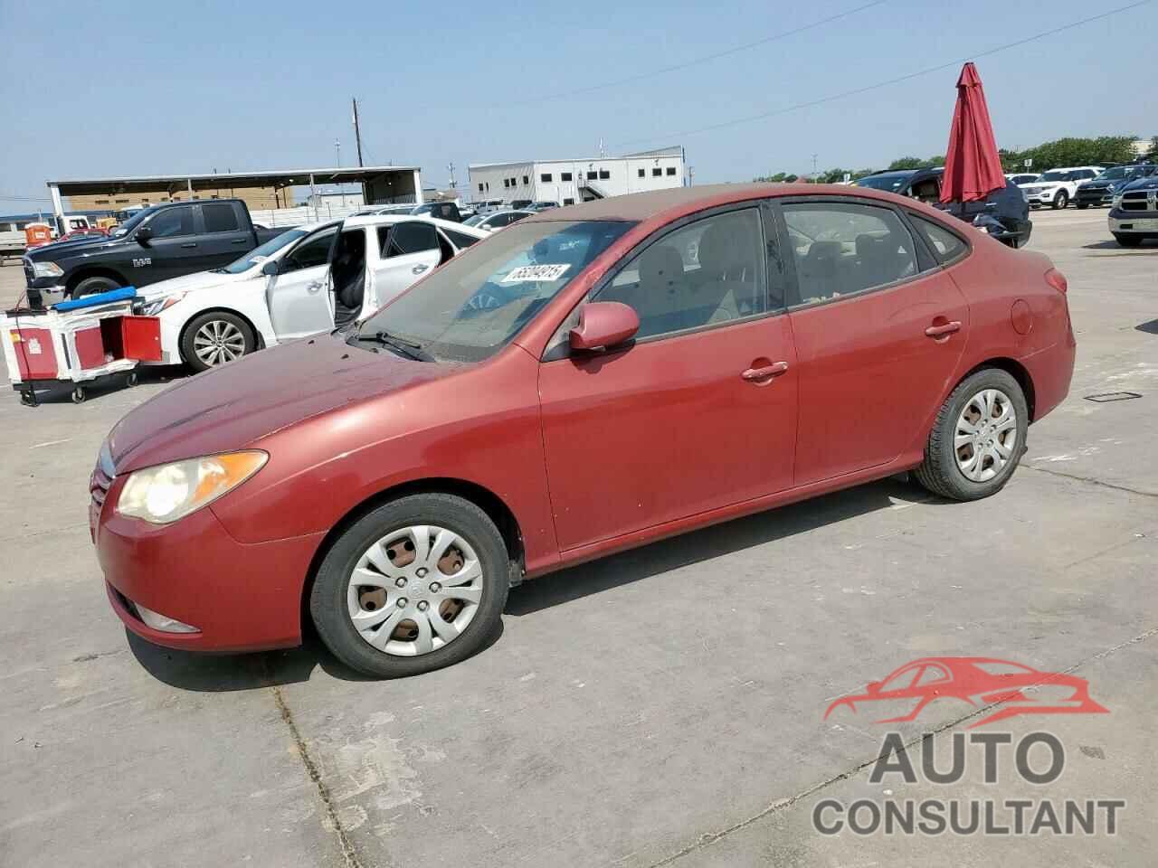 HYUNDAI ELANTRA 2010 - KMHDU4AD0AU164482
