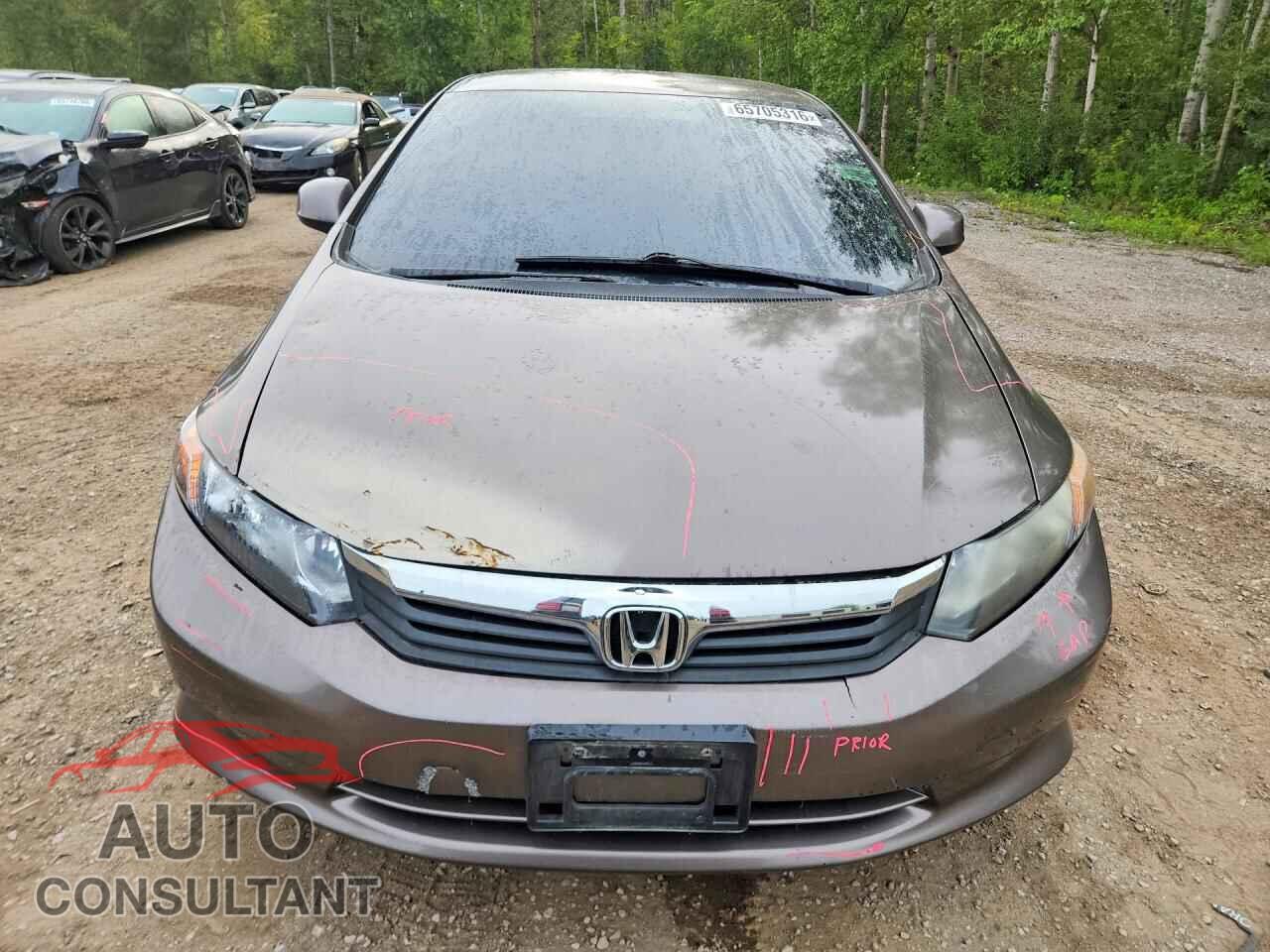 HONDA CIVIC 2012 - 2HGFB2F45CH043230