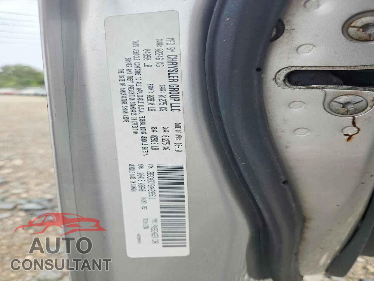 DODGE CHARGER 2010 - 2B3CA3CV2AH299511