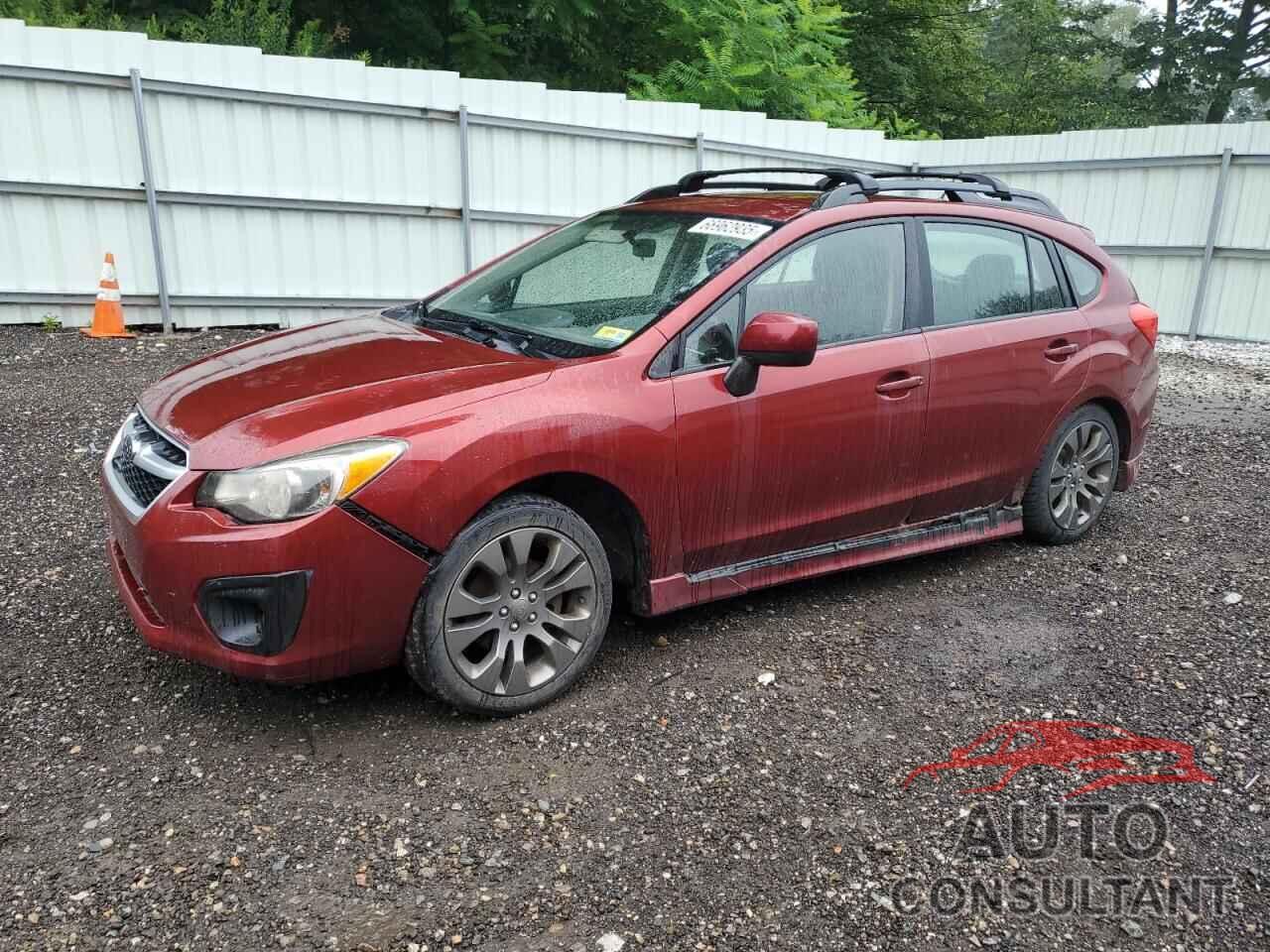 SUBARU IMPREZA 2012 - JF1GPAL67CH223972