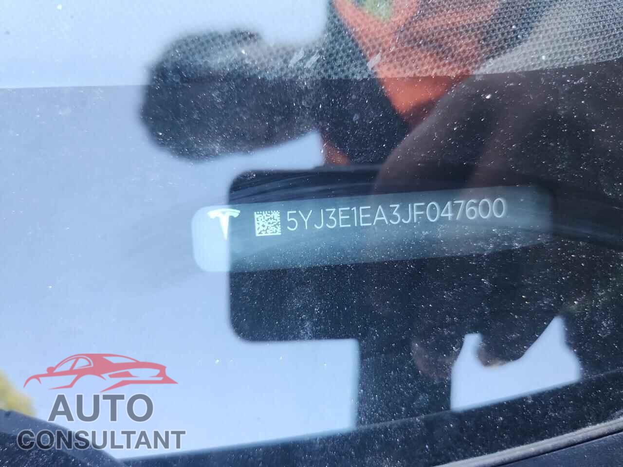 TESLA MODEL 3 2018 - 5YJ3E1EA3JF047600