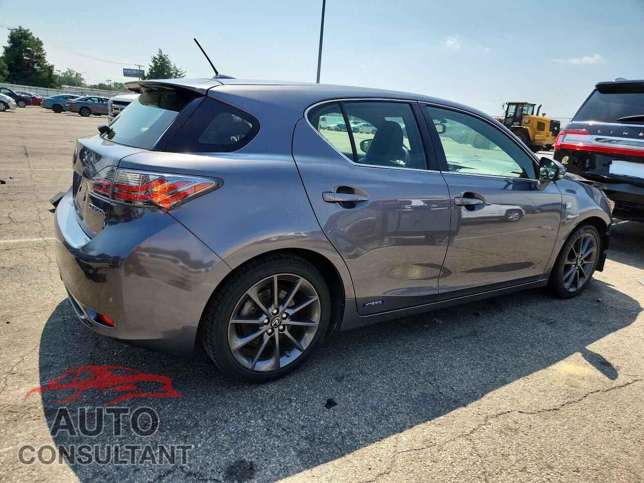 LEXUS CT 200 2013 - JTHKD5BH9D2169259