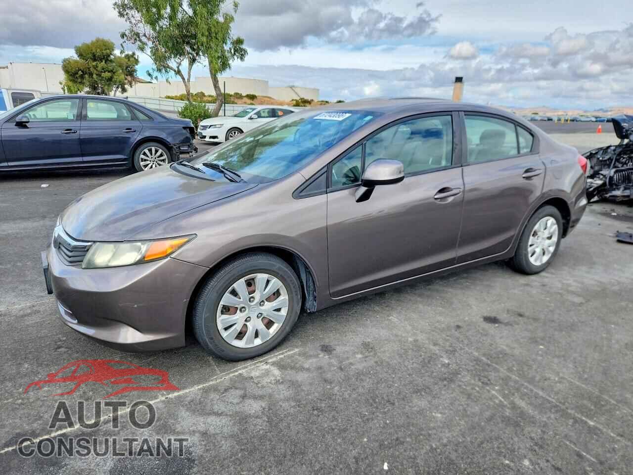 HONDA CIVIC 2012 - 2HGFB2F59CH522646