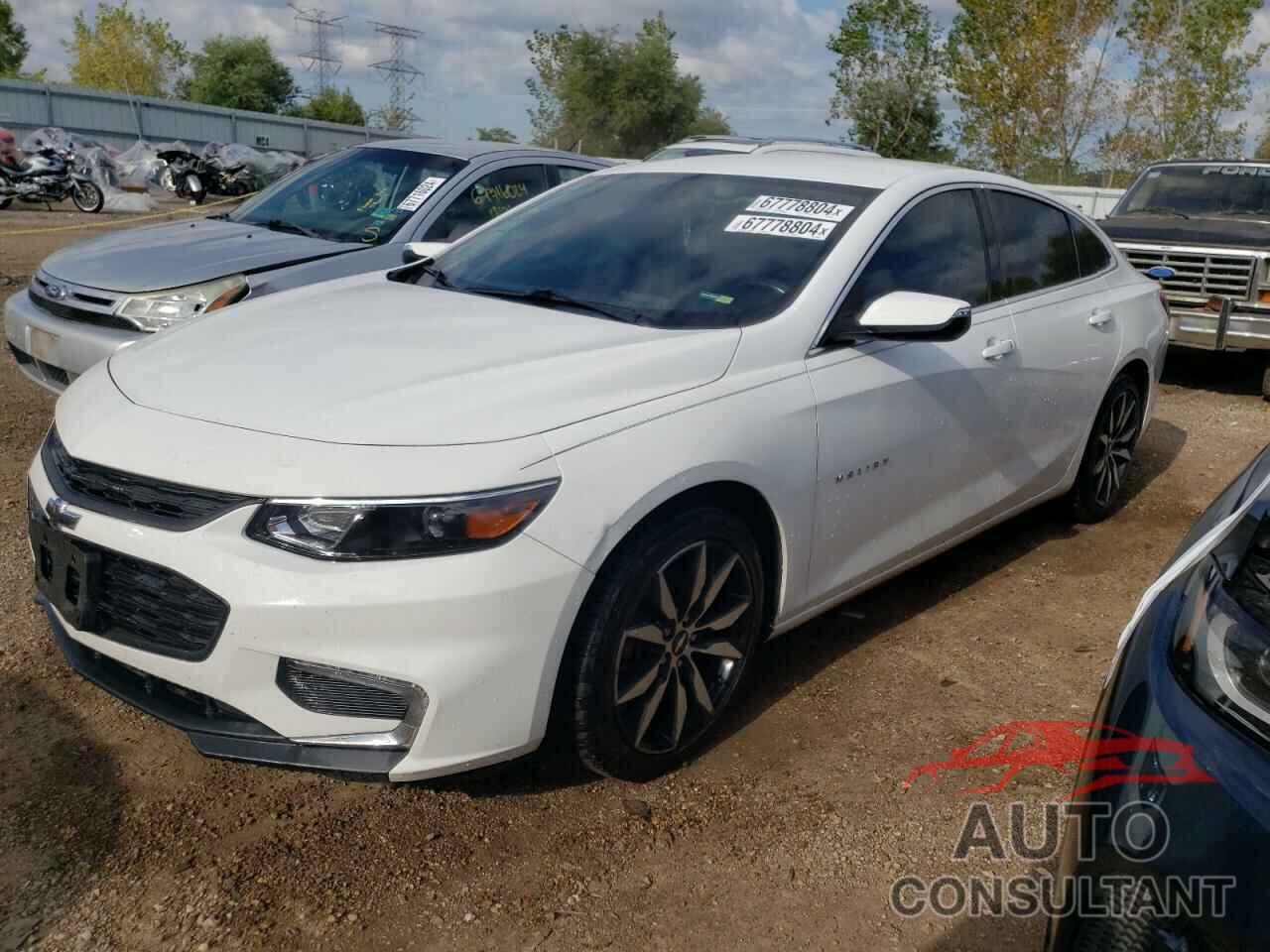 CHEVROLET MALIBU 2017 - 1G1ZE5ST9HF266826