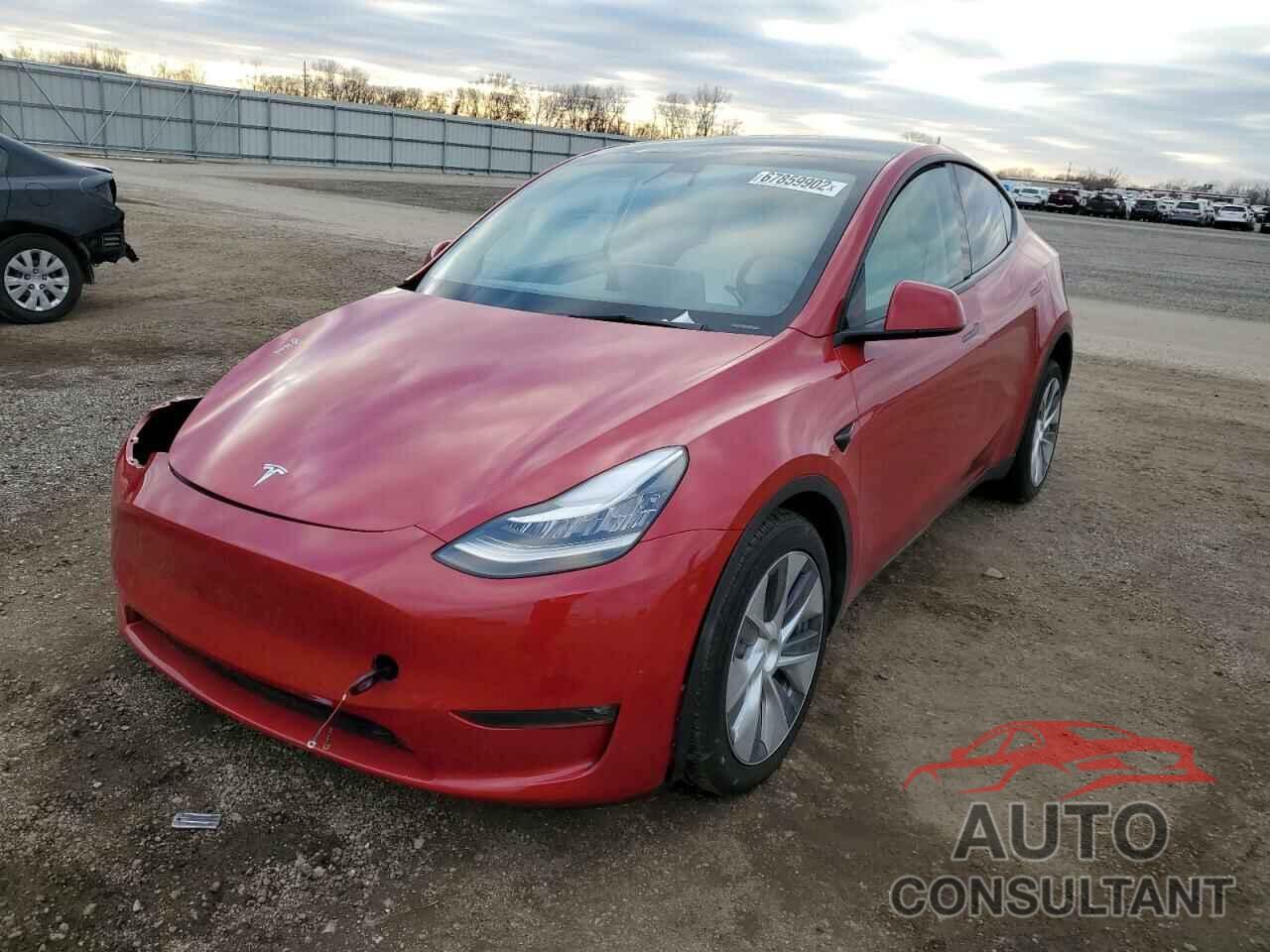 TESLA MODEL Y 2021 - 5YJYGDEE0MF285185