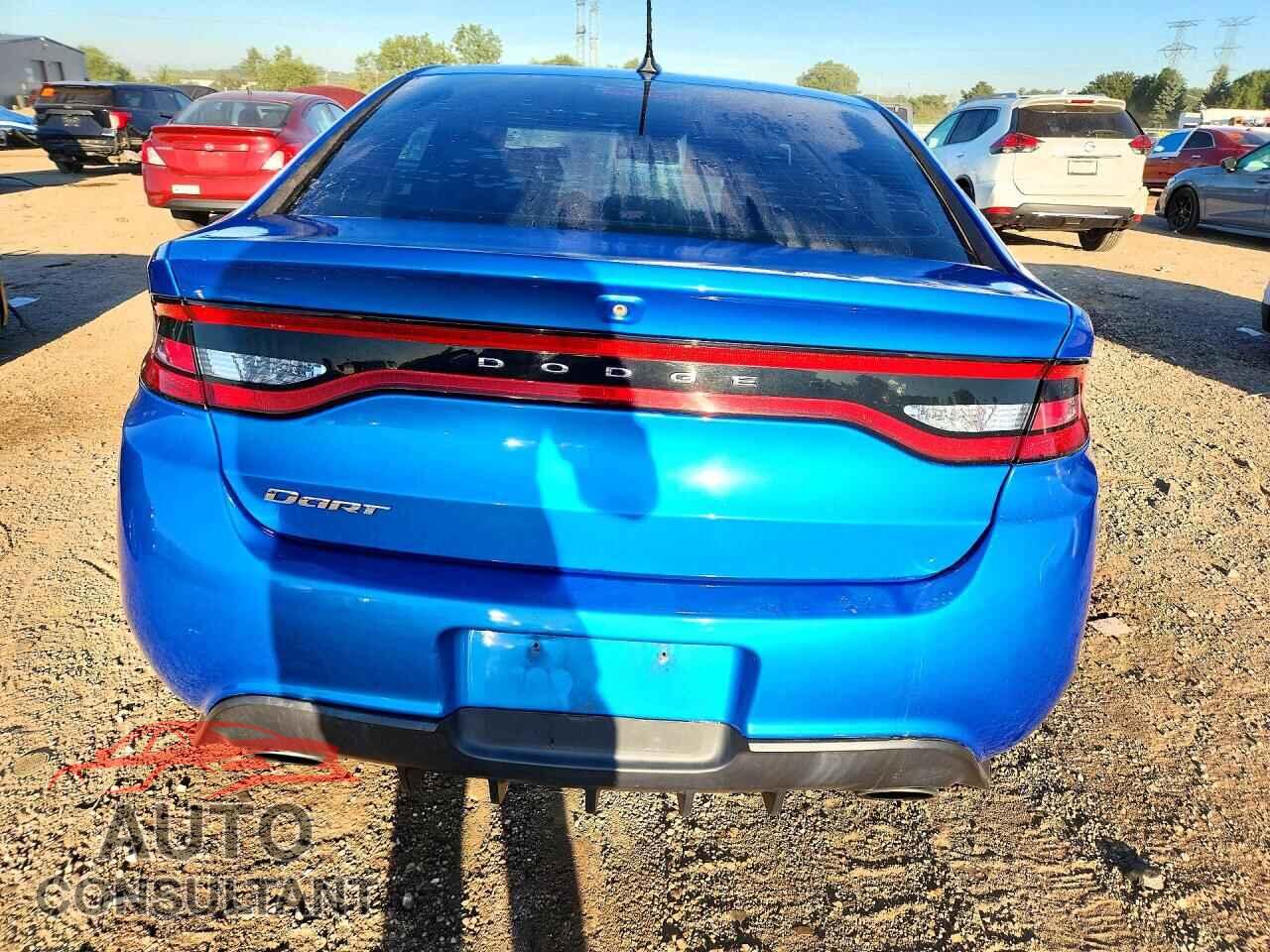 DODGE DART 2015 - 1C3CDFBBXFD278302