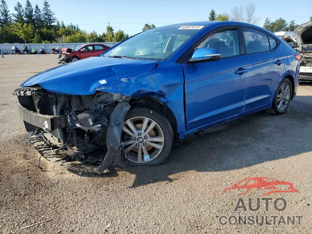 HYUNDAI ELANTRA 2018 - KMHD84LF9JU522052