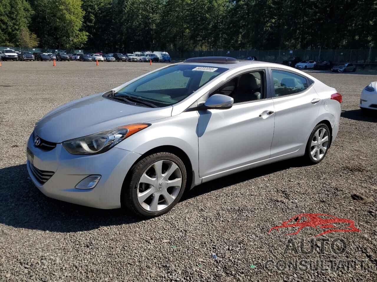 HYUNDAI ELANTRA 2013 - KMHDH4AE3DU489242