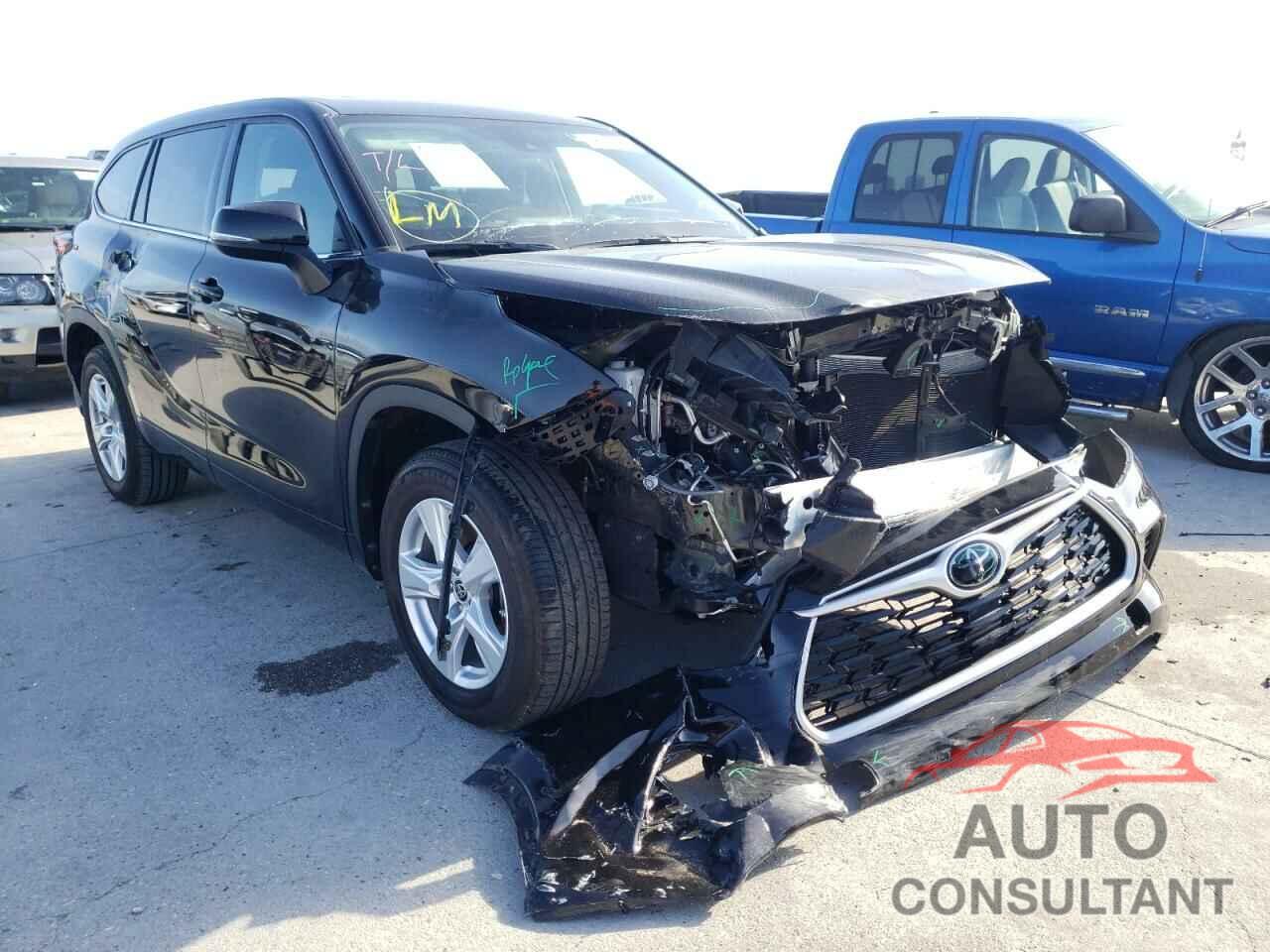 TOYOTA HIGHLANDER 2021 - 5TDCZRAH9MS032279