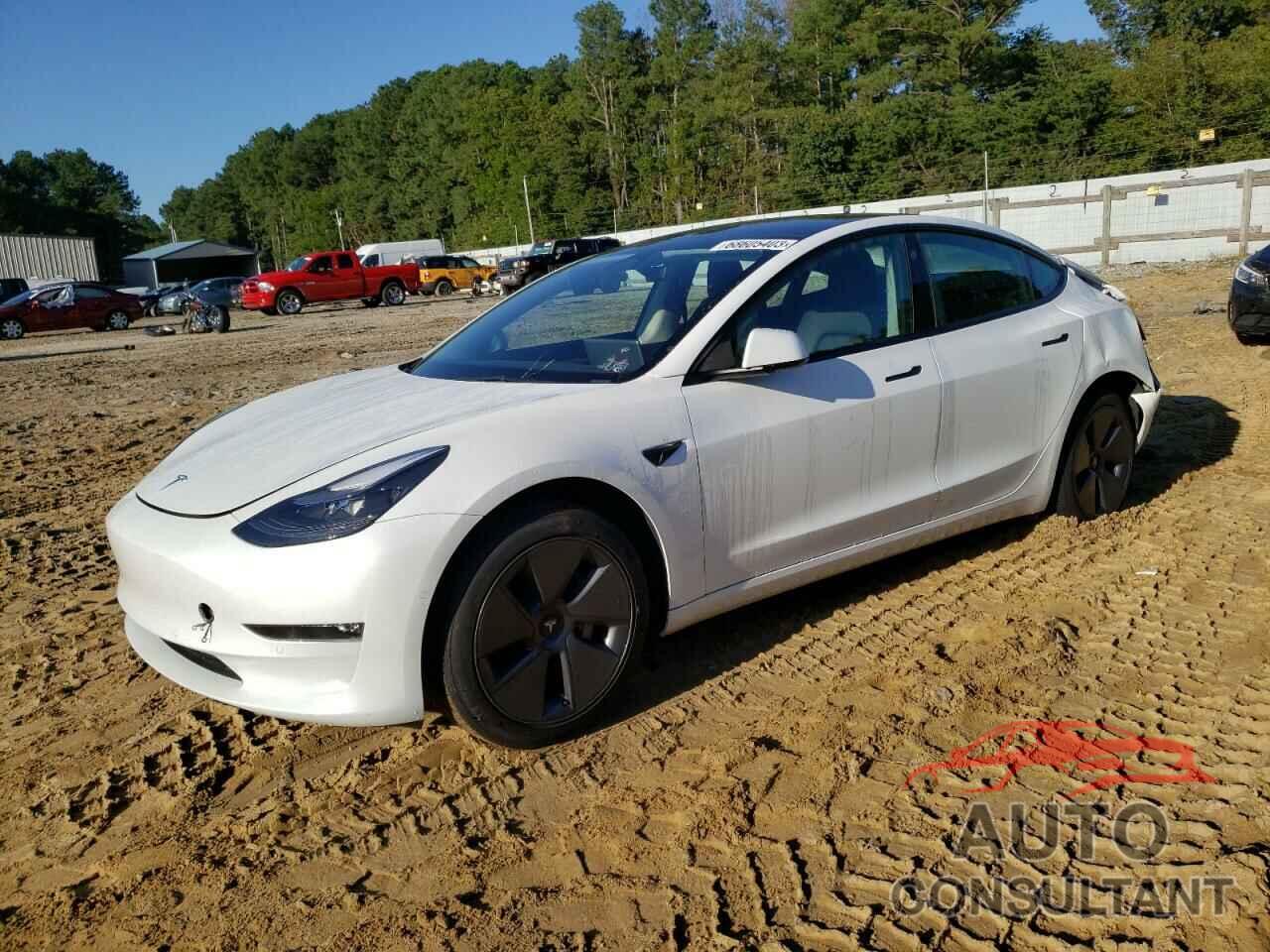 TESLA MODEL 3 2022 - 5YJ3E1EB6NF341149