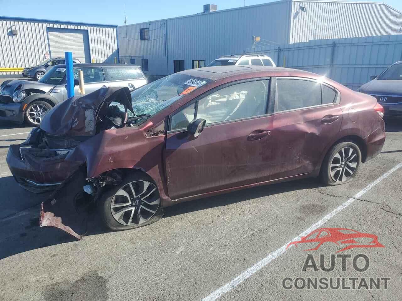 HONDA CIVIC 2013 - 19XFB2F8XDE274719