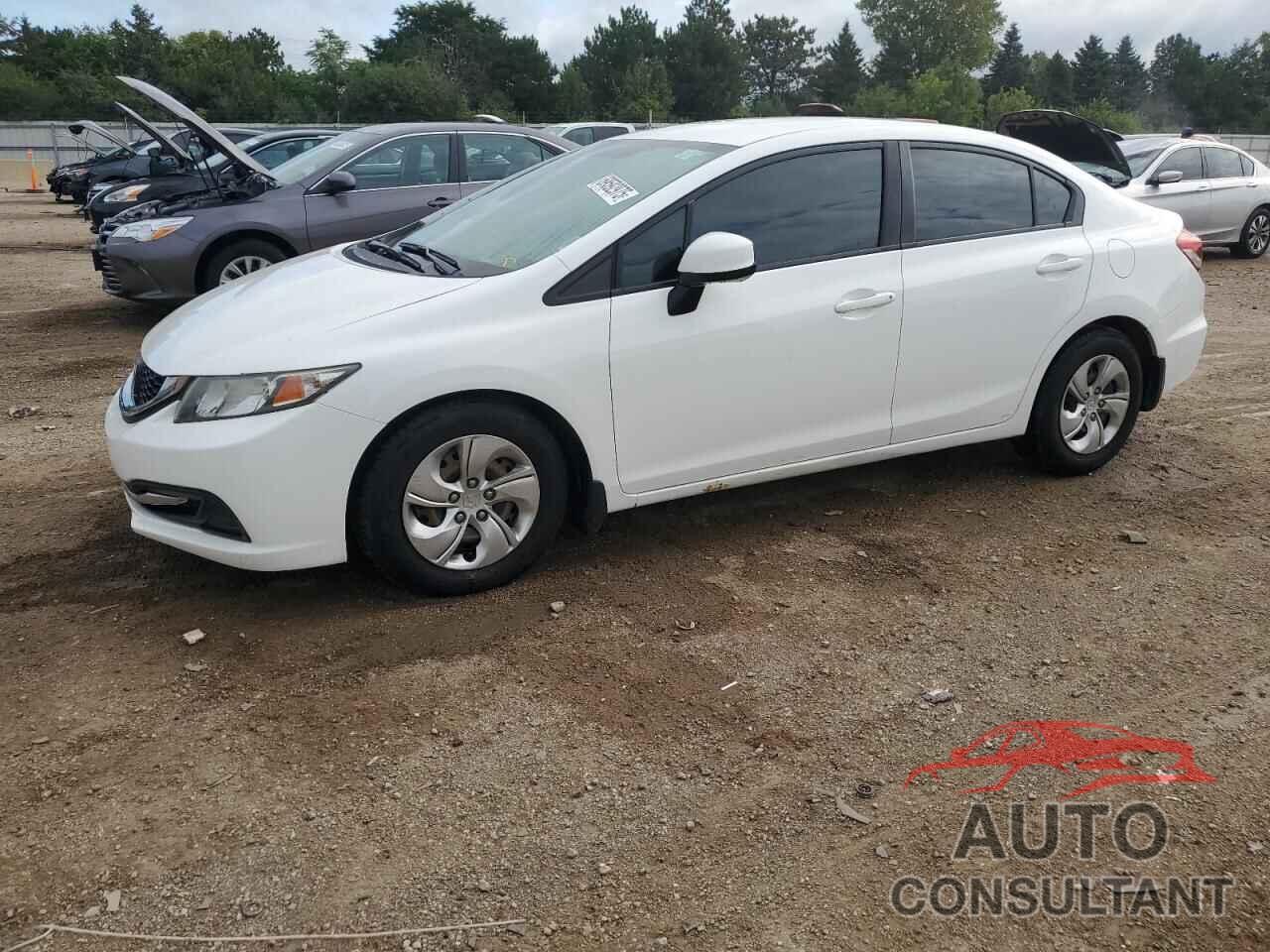 HONDA CIVIC 2013 - 19XFB2F54DE070326