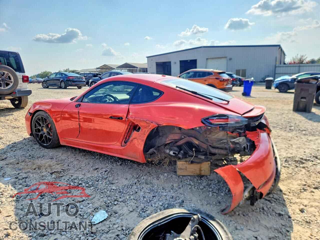 PORSCHE CAYMAN 2017 - WP0AB2A84HS285509