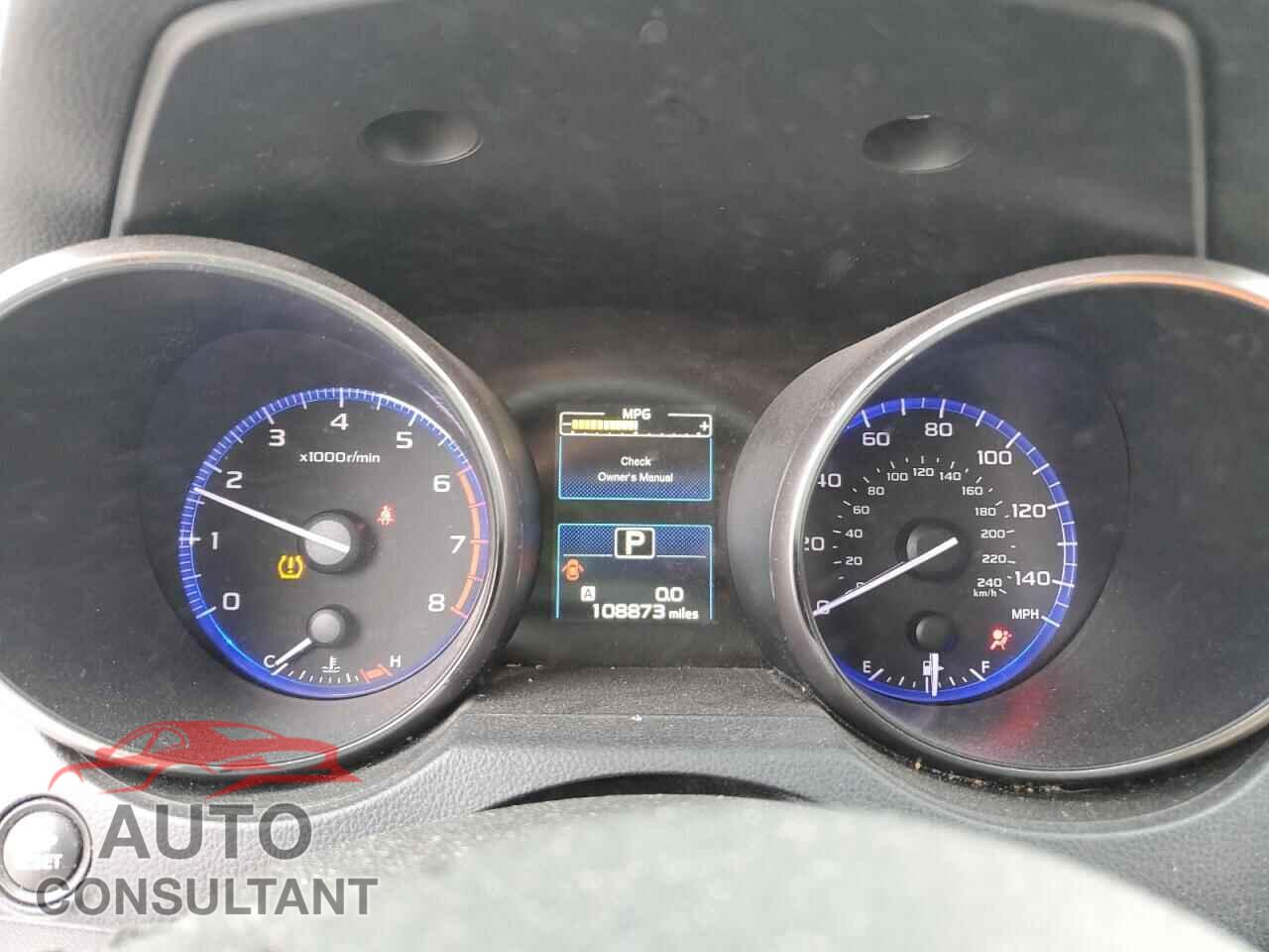 SUBARU OUTBACK 2018 - 4S4BSACC4J3290558