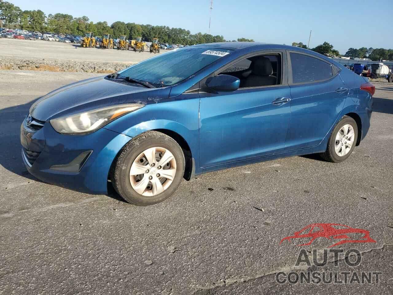 HYUNDAI ELANTRA 2016 - KMHDH4AE8GU651323