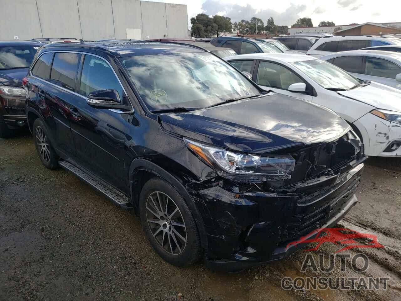TOYOTA HIGHLANDER 2017 - 5TDJZRFH3HS484640
