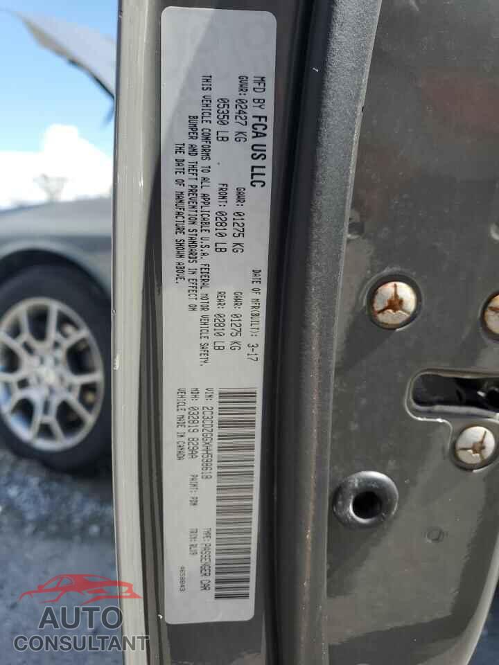 DODGE CHALLENGER 2017 - 2C3CDZGGXHH598618