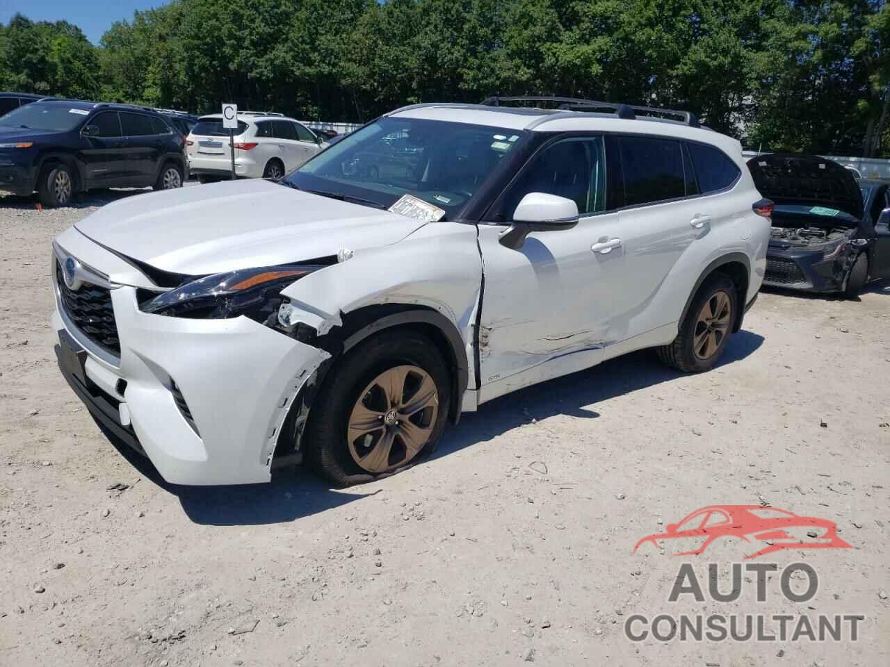 TOYOTA HIGHLANDER 2022 - 5TDABRCH9NS544392